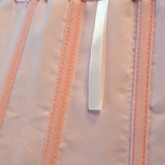 Medieval Fairy Renn Pink Satin Boned Lace-Up Corset S-L - Picture 6 of 7